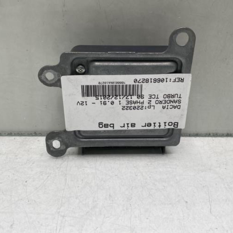 Boitier air bag DACIA SANDERO 2 Photo n°4