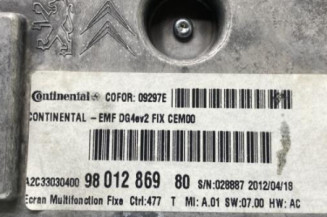 Ecran GPS PEUGEOT 508 1 SW