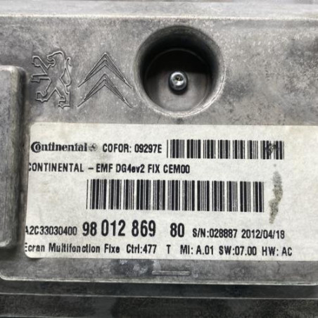Ecran GPS PEUGEOT 508 1 SW