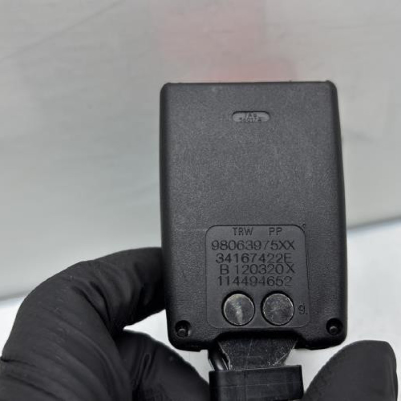 Attache ceinture arriere droit PEUGEOT 308 2 Photo n°5