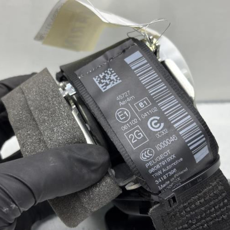 Ceinture arriere gauche PEUGEOT 308 2 Photo n°4