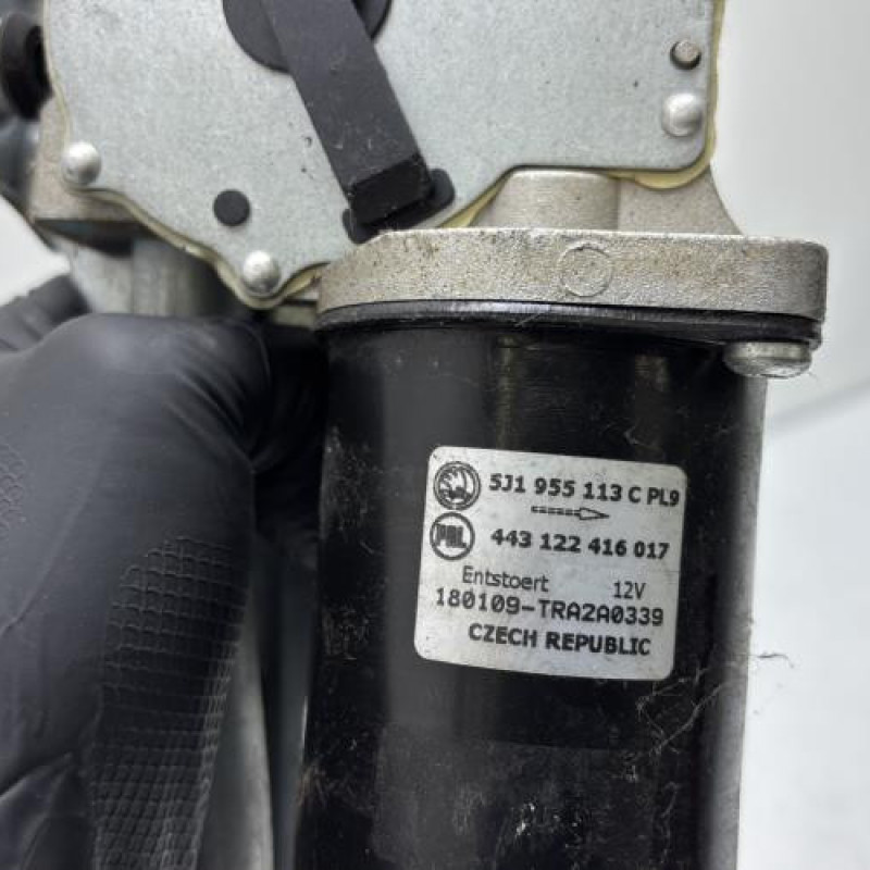 Moteur essuie glace avant SKODA FABIA 2 Photo n°7