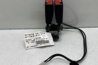 Attache ceinture arriere droit PEUGEOT 308 2 Photo n°1