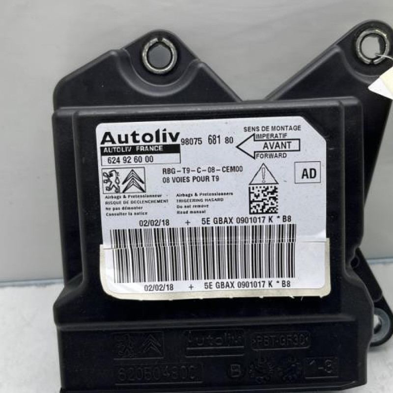 Boitier air bag PEUGEOT 308 2 Photo n°2