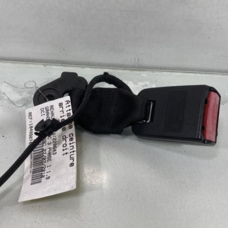 Attache ceinture arriere droit RENAULT GRAND SCENIC 3 Photo n°1