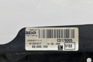 Moto ventilateur radiateur OPEL CORSA E