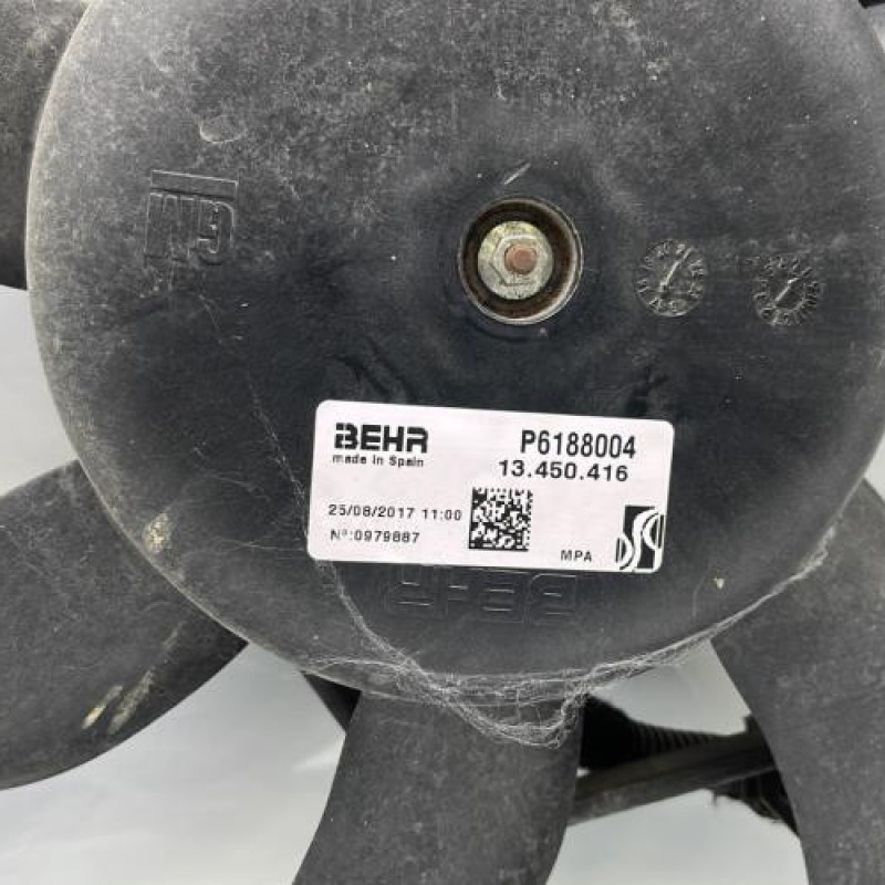 Moto ventilateur radiateur OPEL CORSA E Photo n°6