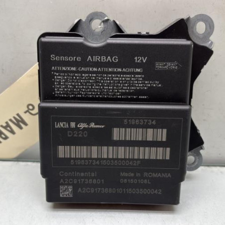Boitier air bag FIAT 500 2 Photo n°1
