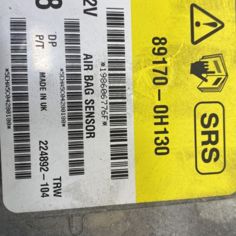 Boitier air bag CITROEN C1 2 Photo n°6