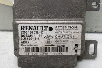 Boitier air bag RENAULT CLIO 2 Photo n°1