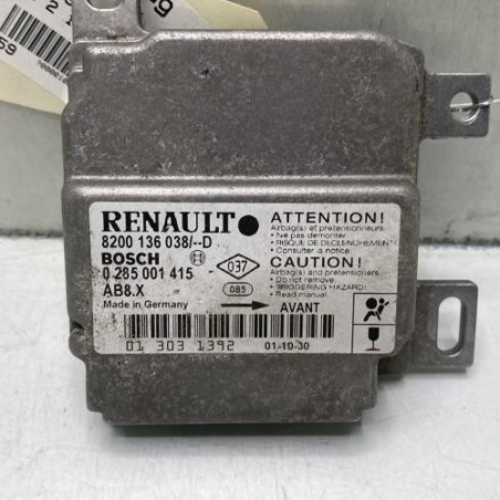 Boitier air bag RENAULT CLIO 2 Photo n°1
