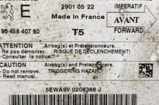 Boitier air bag PEUGEOT 307