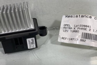 Resistance chauffage OPEL ASTRA K Photo n°1