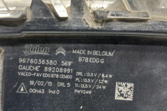Feu diurne avant gauche CITROEN C4 PICASSO 2