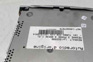Autoradio d'origine RENAULT MEGANE 3