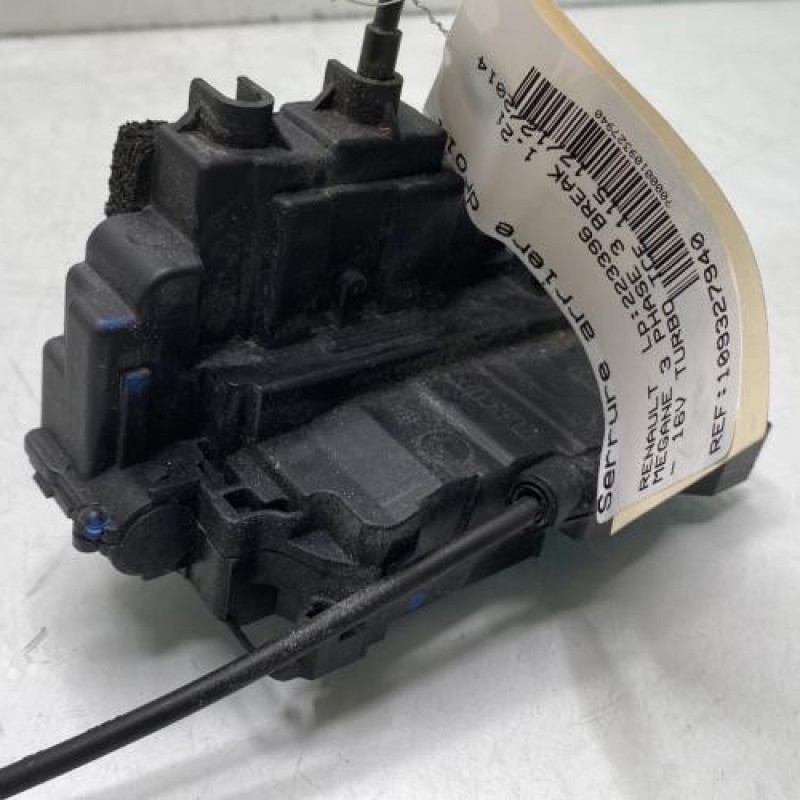 Serrure arriere droit RENAULT MEGANE 3 Photo n°3
