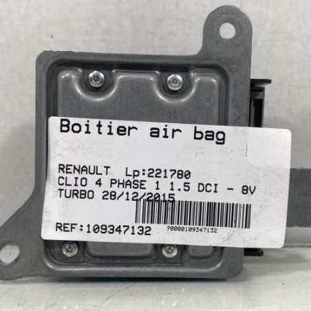 Boitier air bag RENAULT CLIO 4 Photo n°1