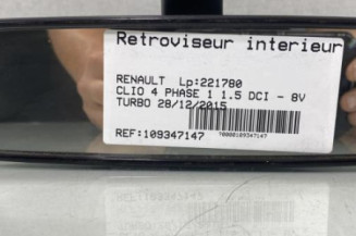 Retroviseur interieur RENAULT CLIO 4 Photo n°1