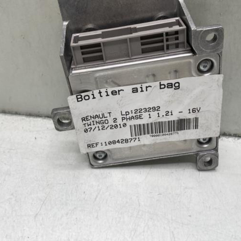 Boitier air bag RENAULT TWINGO 2 Photo n°3
