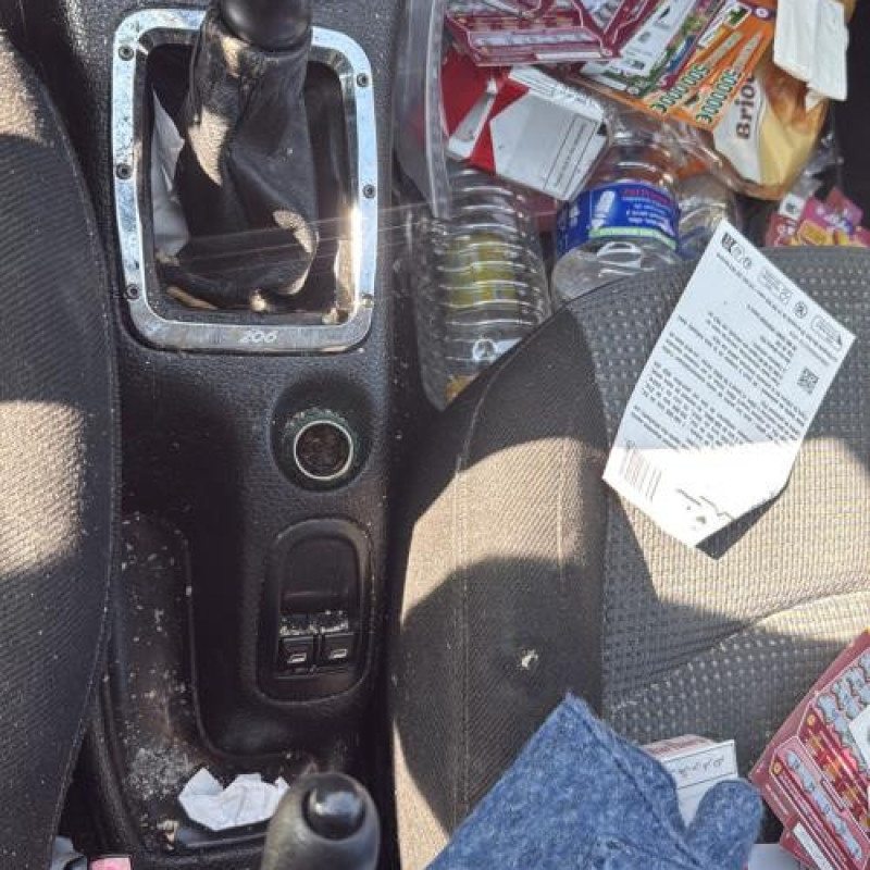 Poignee interieur arriere droit PEUGEOT 206 Photo n°14