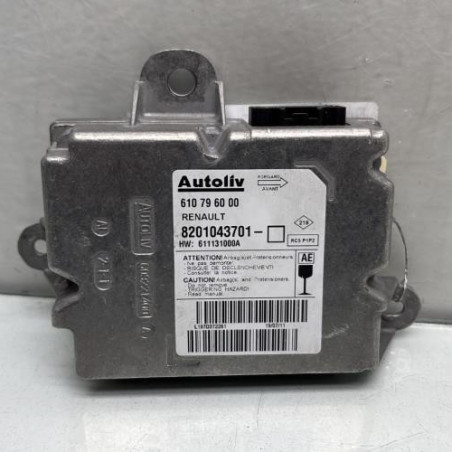 Boitier air bag RENAULT CLIO 3 Photo n°1