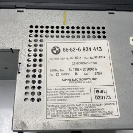 Autoradio d'origine BMW X5 E53