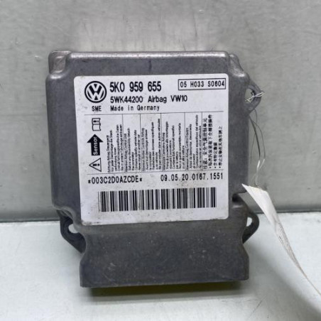 Boitier air bag VOLKSWAGEN GOLF 6 Photo n°1