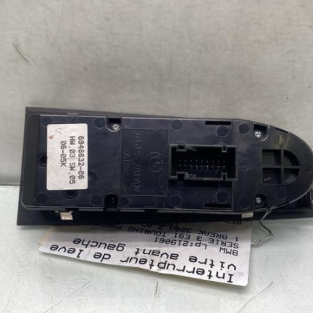 Interrupteur de leve vitre avant gauche BMW SERIE 3 E91