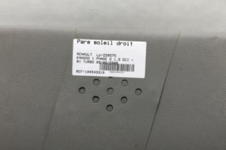 Pare soleil droit RENAULT KANGOO 1 Photo n°1