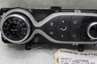Commande chauffage RENAULT CLIO 4 Photo n°1