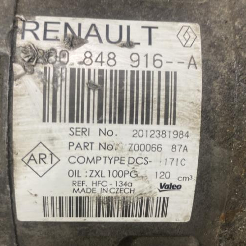 Compresseur clim RENAULT MASTER 3 Photo n°3