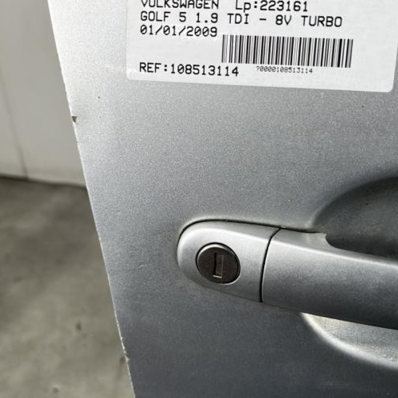 Porte avant droit VOLKSWAGEN GOLF 5 Photo n°3