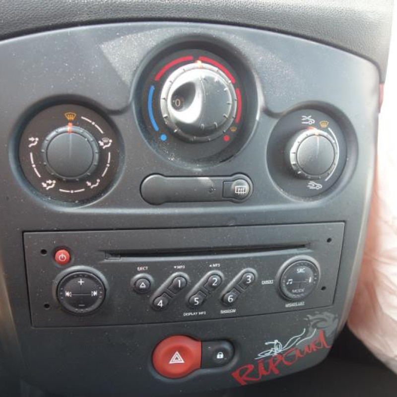 Renfort pare choc arriere (traverse) RENAULT CLIO 3 Photo n°8