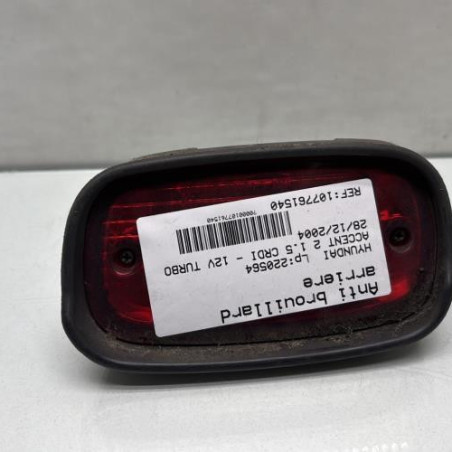 Anti brouillard arriere HYUNDAI ACCENT 2 Photo n°1
