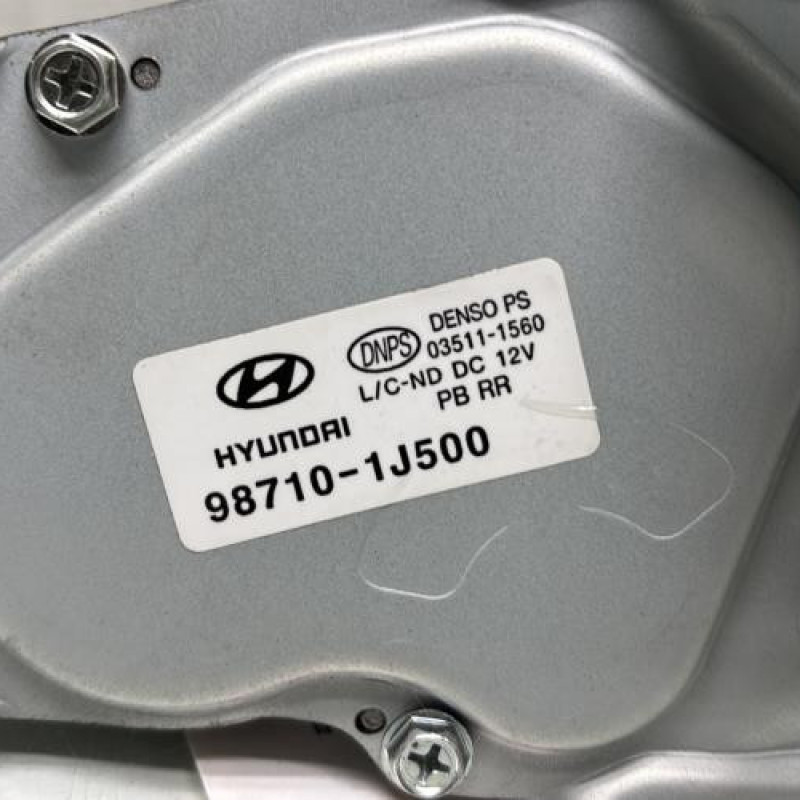 Moteur essuie glace arriere HYUNDAI I 20 1 Photo n°3