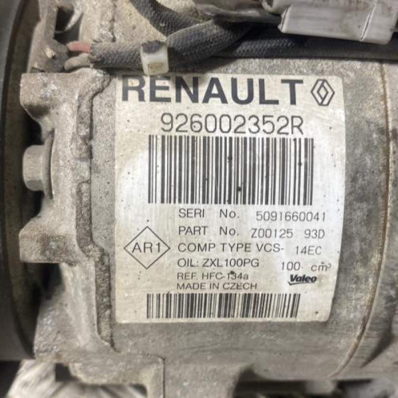 Compresseur clim RENAULT CLIO 4 Photo n°5