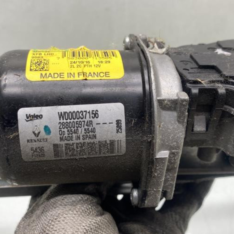 Moteur essuie glace avant RENAULT MEGANE 4 Photo n°5