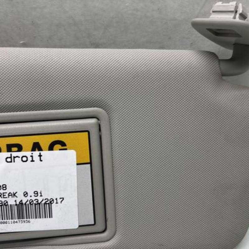 Pare soleil droit RENAULT CLIO 4 Photo n°2