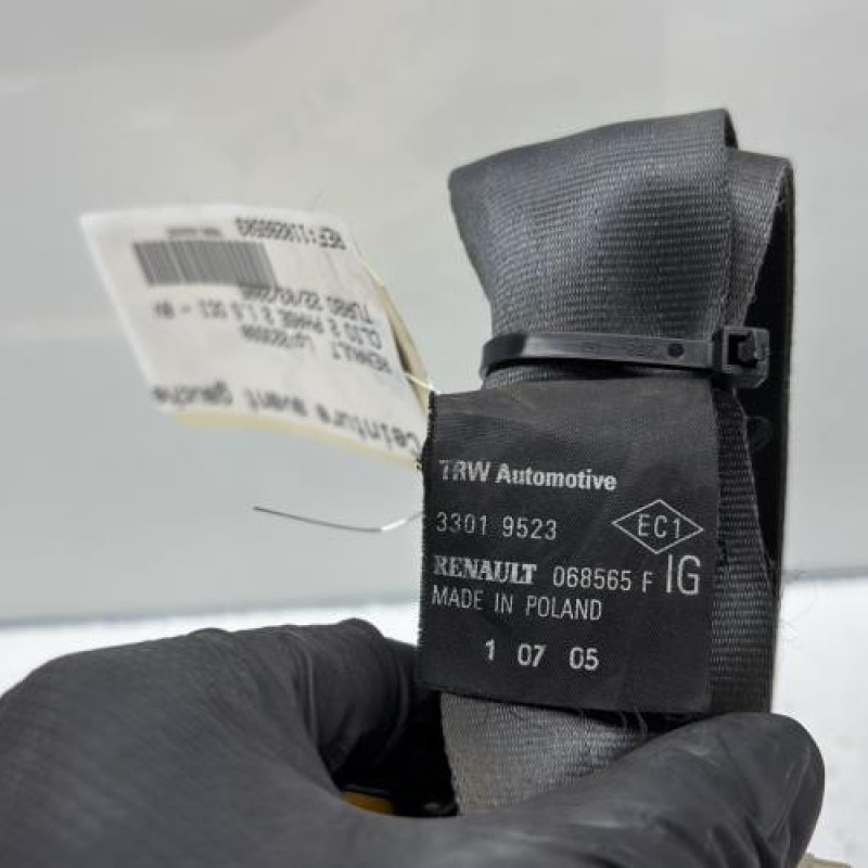 Ceinture avant gauche RENAULT CLIO 2 Photo n°3