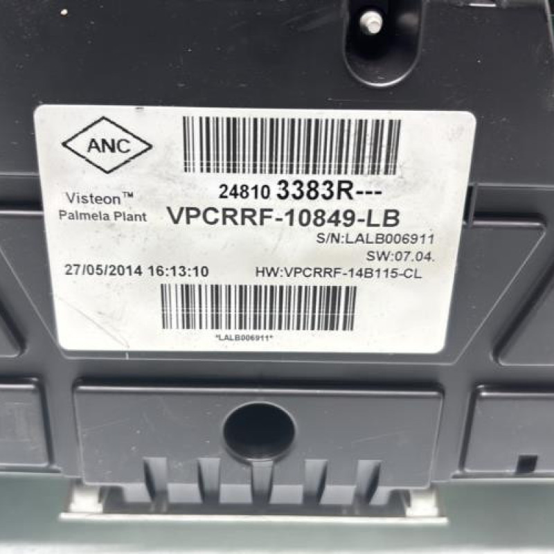 Compteur RENAULT CLIO 4 Photo n°4