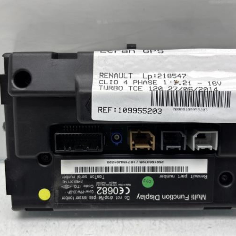 Ecran GPS RENAULT CLIO 4 Photo n°3