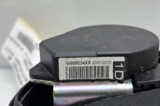Pretensionneur de ceinture avant droit PEUGEOT 207