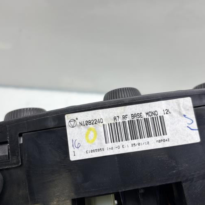 Commande chauffage PEUGEOT 207 Photo n°4