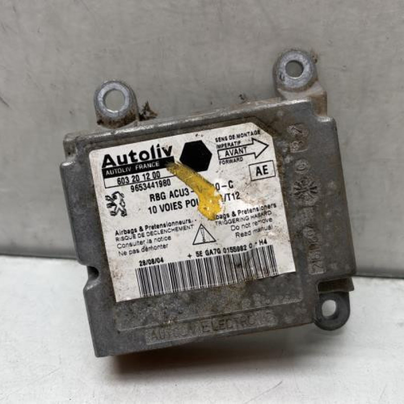 Boitier air bag PEUGEOT 206 Photo n°1