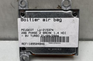 Boitier air bag PEUGEOT 206