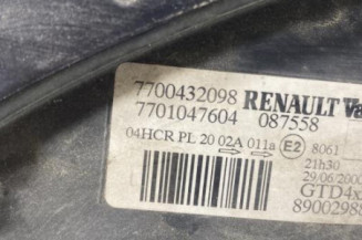 Optique avant principal gauche (feux)(phare) RENAULT SCENIC 1