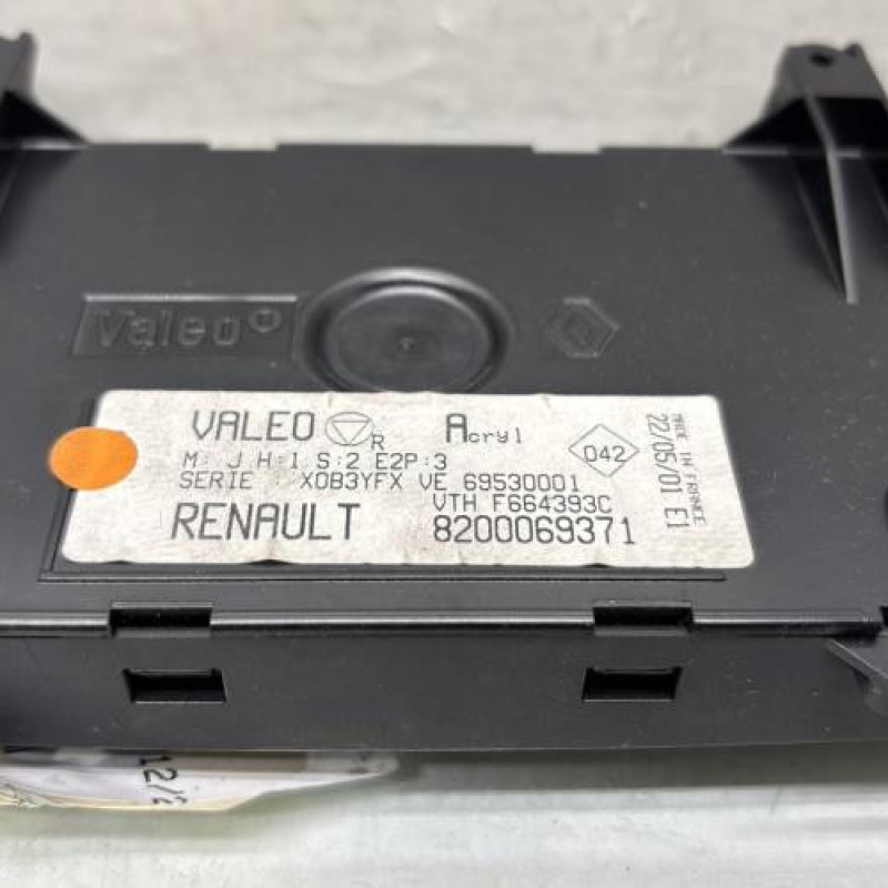 Commande chauffage RENAULT CLIO 2 Photo n°3