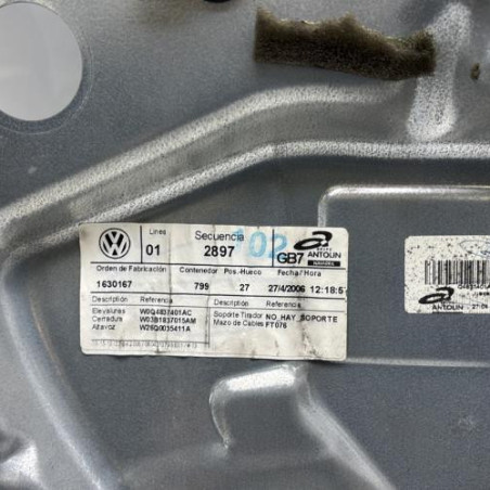 Leve vitre electrique avant gauche VOLKSWAGEN POLO 4
