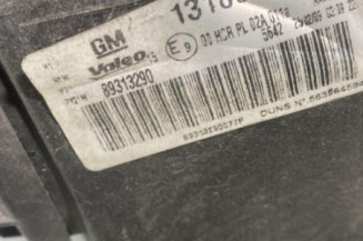 Optique avant principal gauche (feux)(phare) OPEL CORSA D
