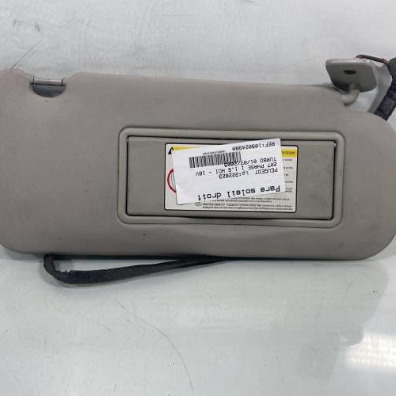 Pare soleil droit PEUGEOT 207 Photo n°1